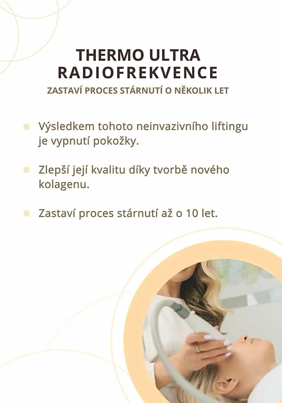 Přístrojové kosmetické ošetření